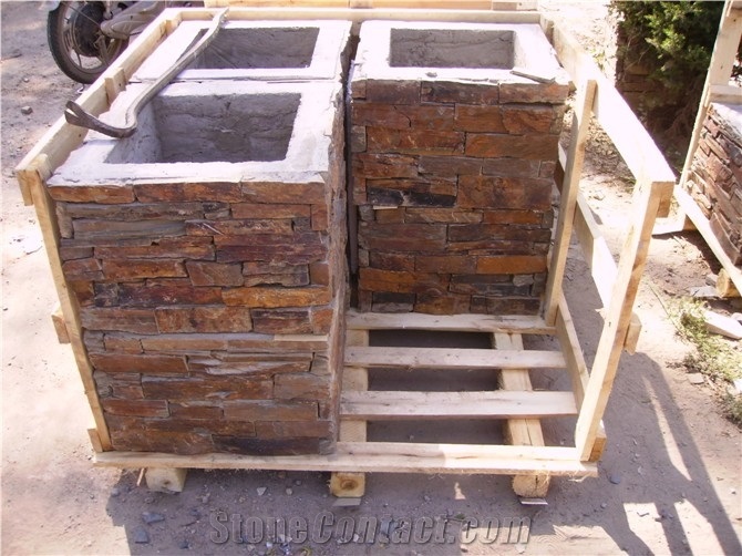 Slate Corner Pillar