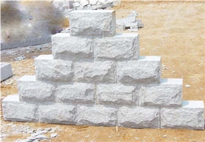 White Granite Mushroom Stone