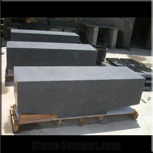 Black Basalt Block Steps