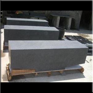 Black Basalt Block Steps