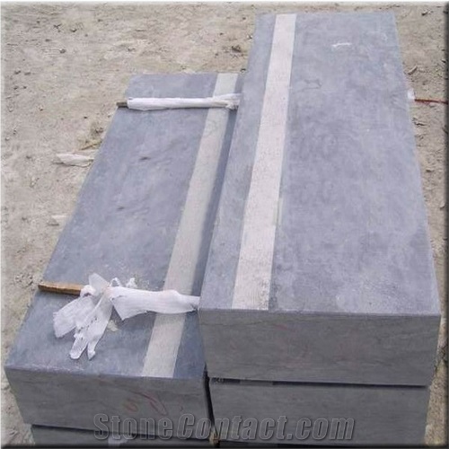 China Blue Limestone Stairs and Steps
