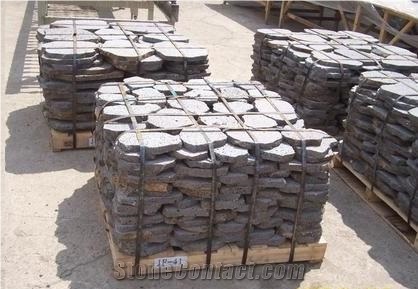 Lava Stone Step Paver, Black Basalt Pavers