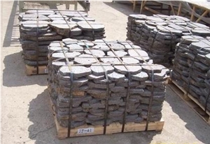 Lava Stone Step Paver, Black Basalt Pavers
