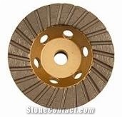 Diamond Cup Wheel-Turbo Row