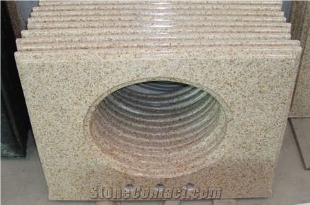G682 Yellow Granite Vanity Tops