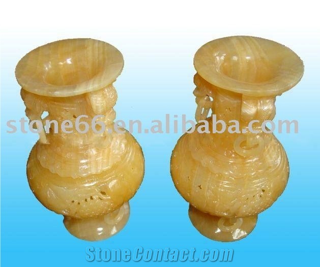 China Yellow Onyx Craft