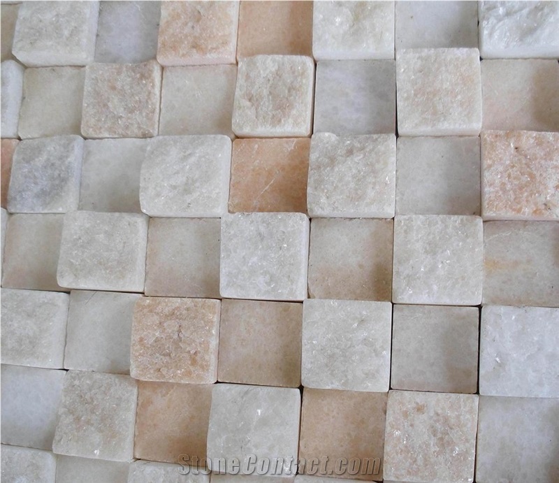 Pink Marble Mosaic