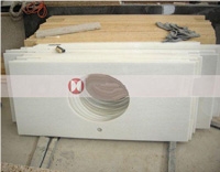 White Marble Vanity Top