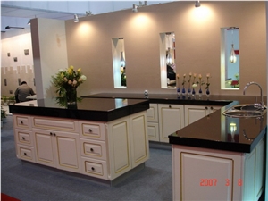 Black Granite Kitchen Countertops