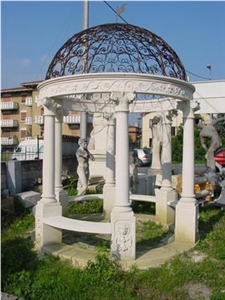 Stone and Marble Gazebo Stone and Marble Gazebo