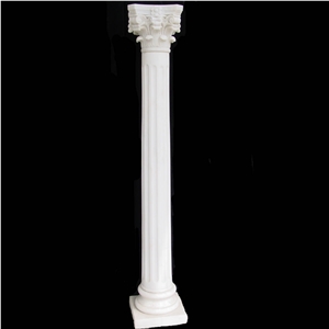 White Marble Column