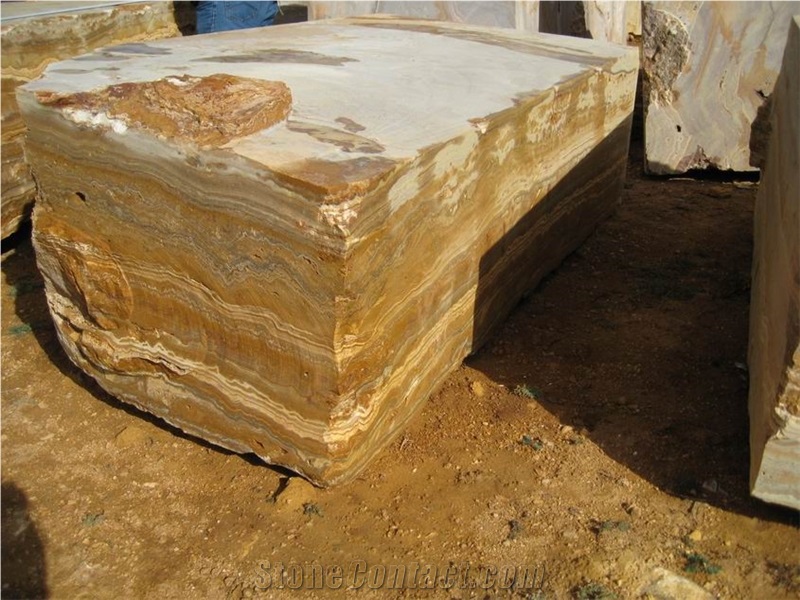 Turkey Tiger Onyx Block