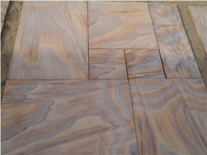 Rainbow Sandstone Tile