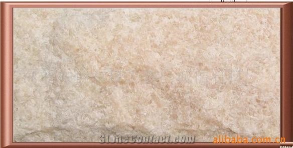 Beige Quartzite Mushroom Stone