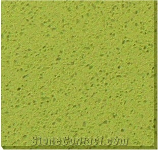 Green Engineered Quartz Stone