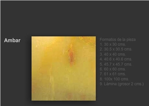 Ambar Onyx Slabs & Tiles