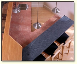 Honed Rojo Alicante Marble Lower Top