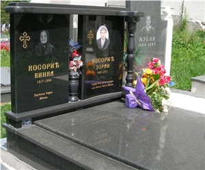 Absolute Black Granite Monuments, Tombstones Absolute Black Granite Monuments, Tombstones