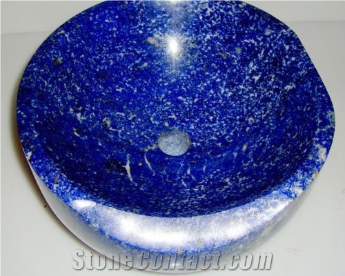 Afghan Lapis Lazuli Solid Sink 02