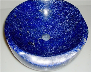 Afghan Lapis Lazuli Solid Sink 02 Afghan Lapis Lazuli Solid Sink 02