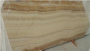 Solar Onyx Slabs, Turkey Beige Onyx