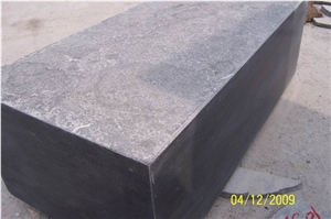 Flamed Blue Stone Block