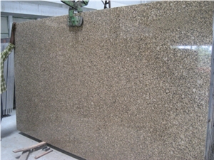 India Crystal Yellow Granite Slab