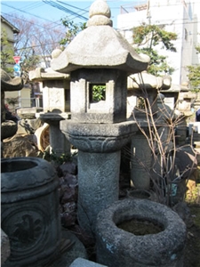 Beige Granite Lanterns