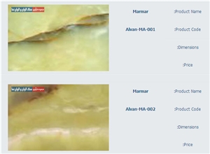 Onice Verde Persiano Onyx Slabs & Tiles, Iran Green Onyx