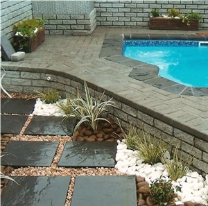 Grey Granite Pavers
