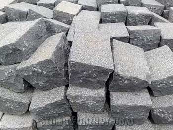 Yellow Granite Cobblestone