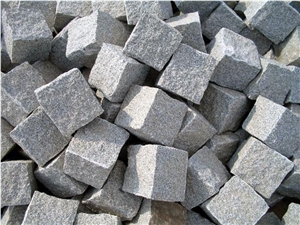 Viet Nan Grey Granite Cobble Stone