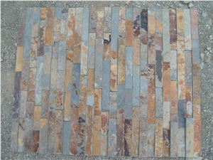 Corner Stone for Wall, Rusty Slate Corner Stone Corner Stone for Wall, Rusty Slate Corner Stone