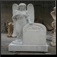 White Marble Headstone