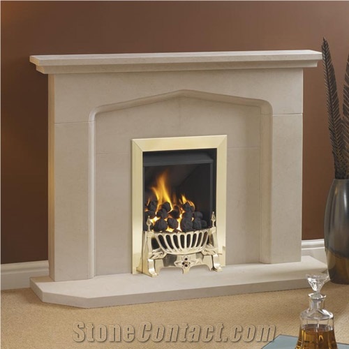 Polished Stone Firepladce Surround