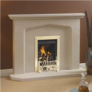 Polished Stone Firepladce Surround