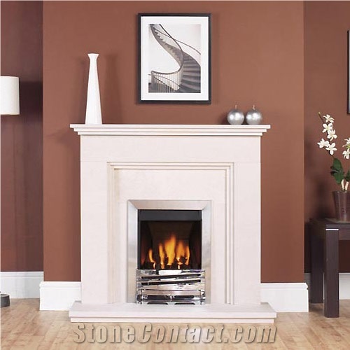 Polished Stone Firepladce Surround