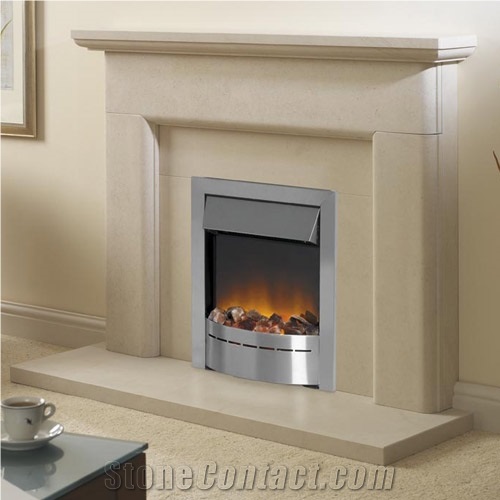 Polished Stone Firepladce Surround