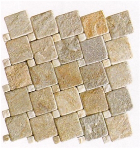 Yellow Slate Mosaic