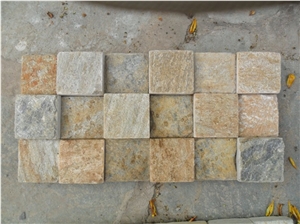 Yellow Quartzite Mosaic Wall Tiles Yellow Quartzite Mosaic Wall Tiles