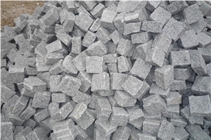 G603 Granite Cobble Stone,Cubicstone, G603 Grey Granite Cobble Stone