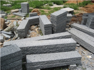 G654 Sand Sprayed Palisade, G654 Grey Granite Palisade