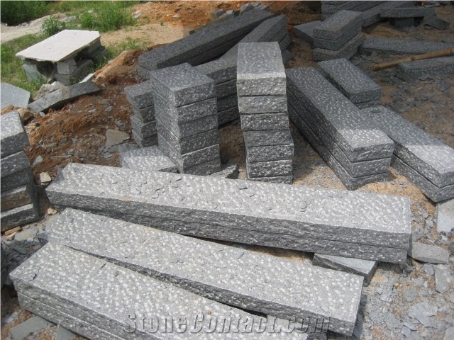 G654 Sand Sprayed Palisade, G654 Grey Granite Palisade