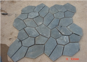 Black Slate Flagstone-001,Grey Slate Flagstone