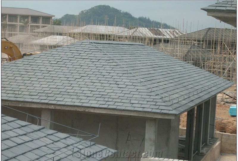 Roofing Slate, Nature Grey Slate Roof Tiles