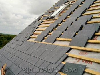 Roofing Slate, Nature Grey Slate Roof Tiles