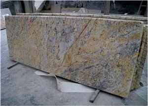 Golden Flower Granite Countertop, Golden Flower Pink Granite Countertop