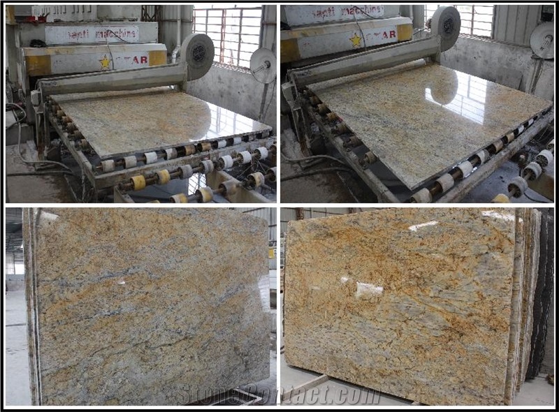 Yellow Granite Slab