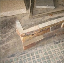 Brown Slate Wall Stone
