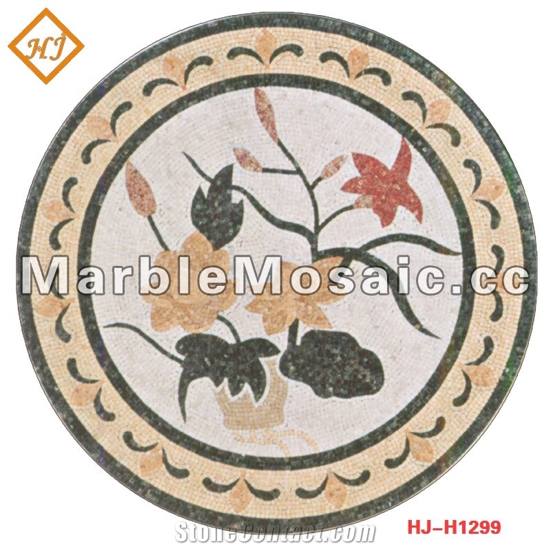 Marble Mosaic Medallion